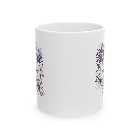 Mom Neuroscientist Mug –  Neuron Coffee Mug for Scientist