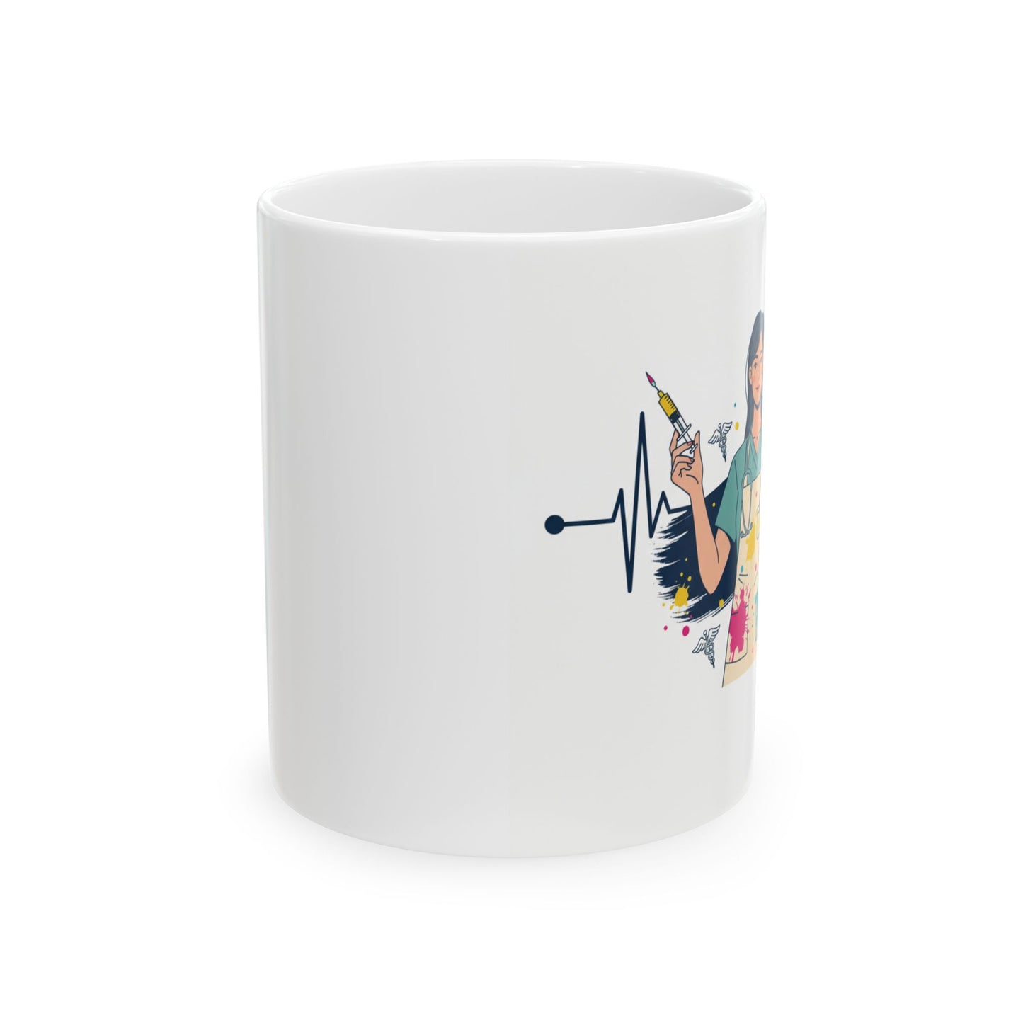 The Art of Care Mug – Multitasking Nurse & Doctor Coffee Cup for Healthcare Professionals