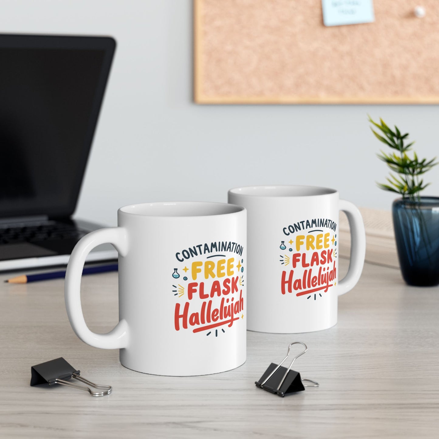 Contamination Free Flask Hallelujah Mug