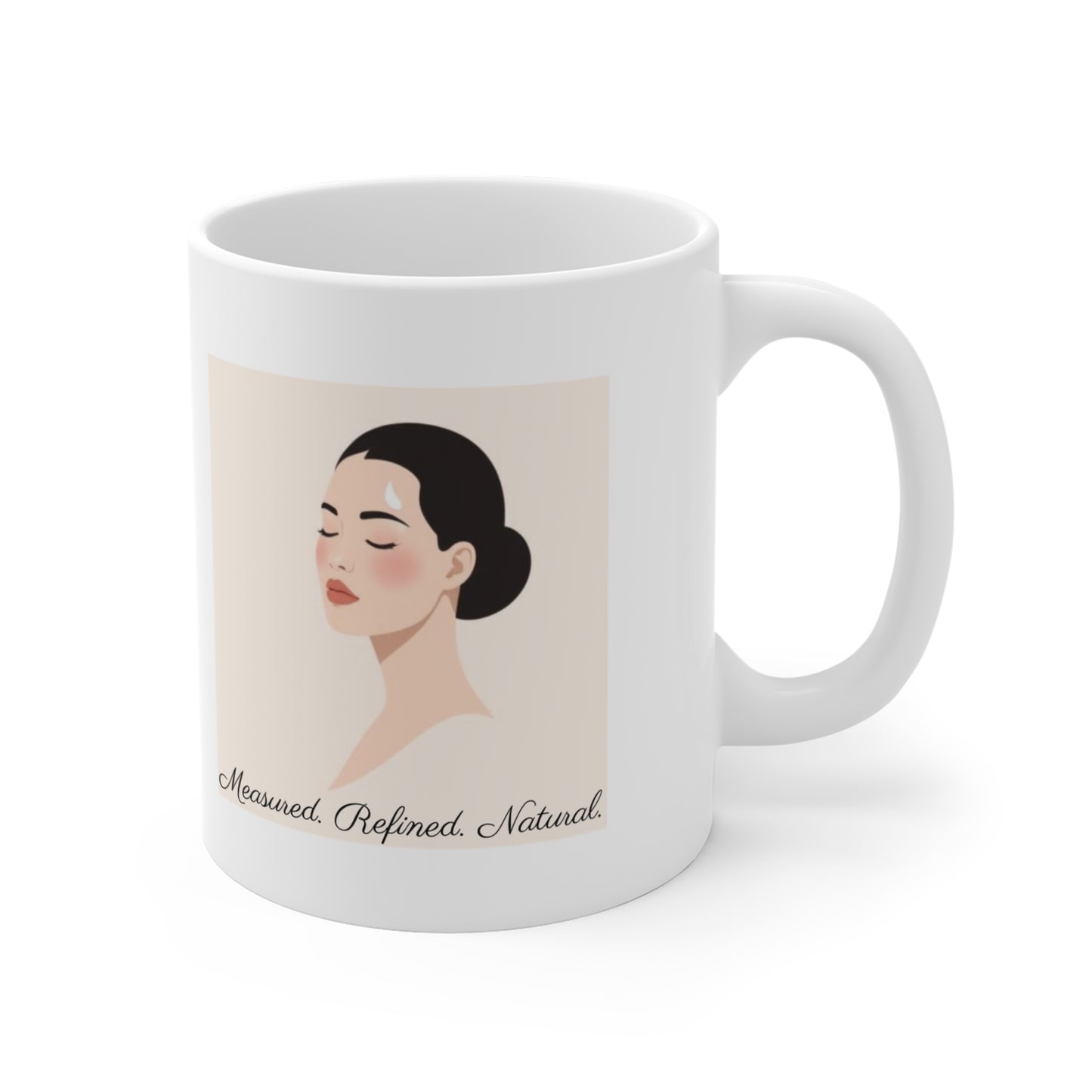 Aesthetic Beauty Mug – Minimalist Skincare Design