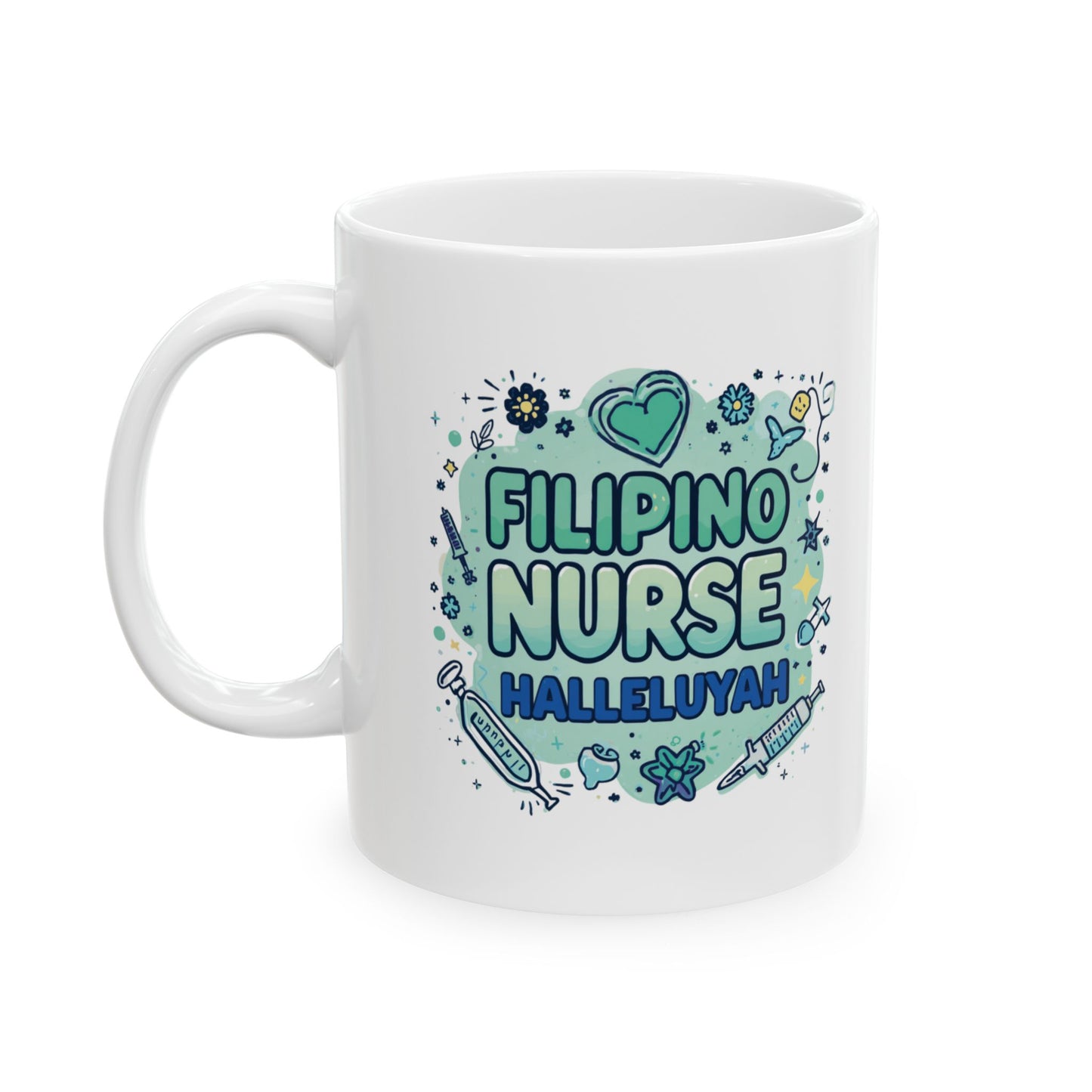 Filipino Nurse Mint Hallelujah Mug