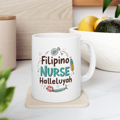 Filipino Nurse Halleluyah Mug