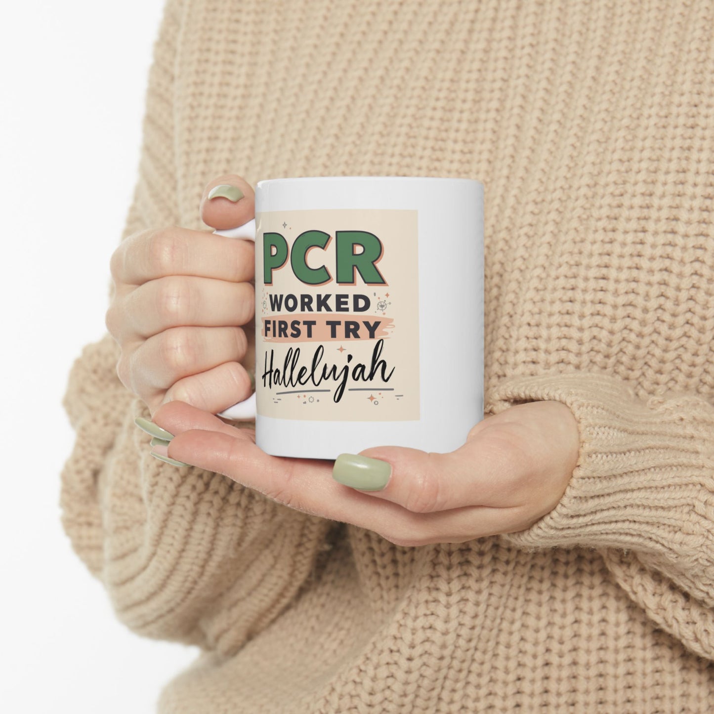 PCR Success Hallelujah Mug