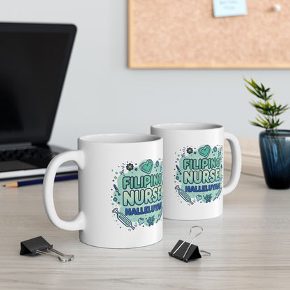 Filipino Nurse Mint Hallelujah Mug